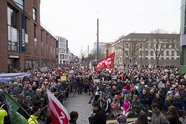 Anti AFD Demonstration in Duisburg