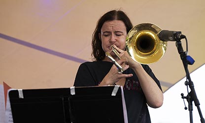 53. Moerser Musikfestival Shannon Barnett Tromboe