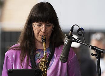 53. Moerser Musikfestival Theresia Philipp (sax)  Saxophon 