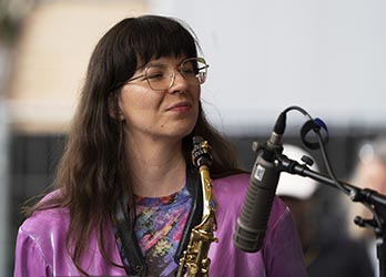 53. Moerser Musikfestival Theresia Philipp (sax)  Saxophon 