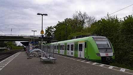 Arbeiten an der Bahnstrecke D&uuml;sseldorf-Duisburg