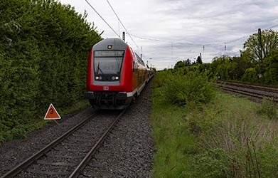 Arbeiten an der Bahnstrecke D&uuml;sseldorf-Duisburg