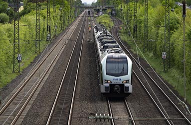Arbeiten an der Bahnstrecke D&uuml;sseldorf-Duisburg