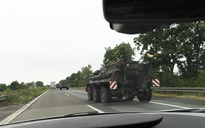Nato Man&ouml;ver Grand Crossings 2025 am Niederrhein