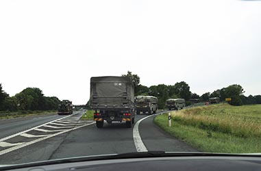 Nato Man&ouml;ver Grand Crossings 2025 am Niederrhein