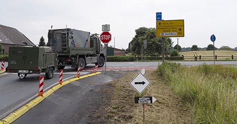 Nato Man&ouml;ver Grand Crossings 2025 am Niederrhein