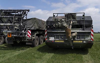 Nato Man&ouml;ver Grand Crossings 2025 am Niederrhein