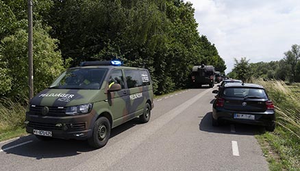 Nato Man&ouml;ver Grand Crossings 2025 am Niederrhein