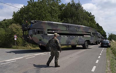 Nato Man&ouml;ver Grand Crossings 2025 am Niederrhein