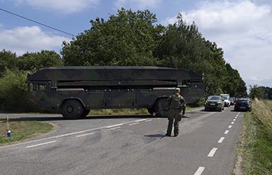 Nato Man&ouml;ver Grand Crossings 2025 am Niederrhein