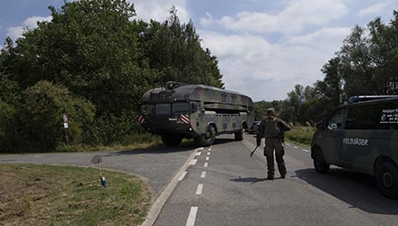 Nato Man&ouml;ver Grand Crossings 2025 am Niederrhein