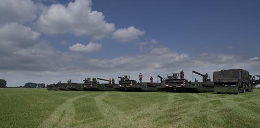 Nato Man&ouml;ver Grand Crossings 2025 am Niederrhein