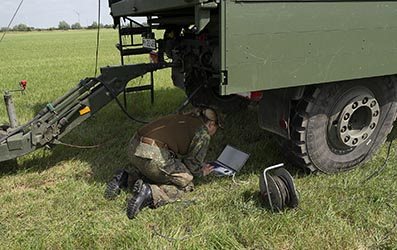Nato Man&ouml;ver Grand Crossings 2025 am Niederrhein