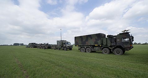 Nato Man&ouml;ver Grand Crossings 2025 am Niederrhein